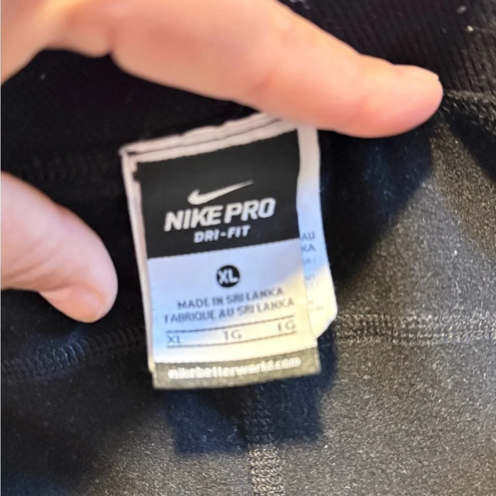 Nike Pro Women's Black Track Pants Size XL